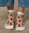 SHEER CHERRY SOCK