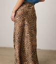 brown maxi skirt