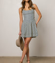 sleeveless mini dress