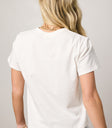 short sleeve white top