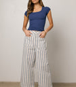 wide leg pants with pockets
