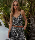 sleeveless printed jumpsuit
