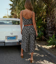 cropped wide leg jumpsuit