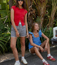 Sofia Gingham Shorts in Navy