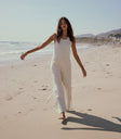 jumpsuit in cream