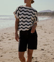 Marlene Wavy Sweater