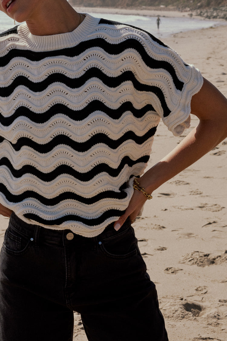 Marlene Wavy Sweater