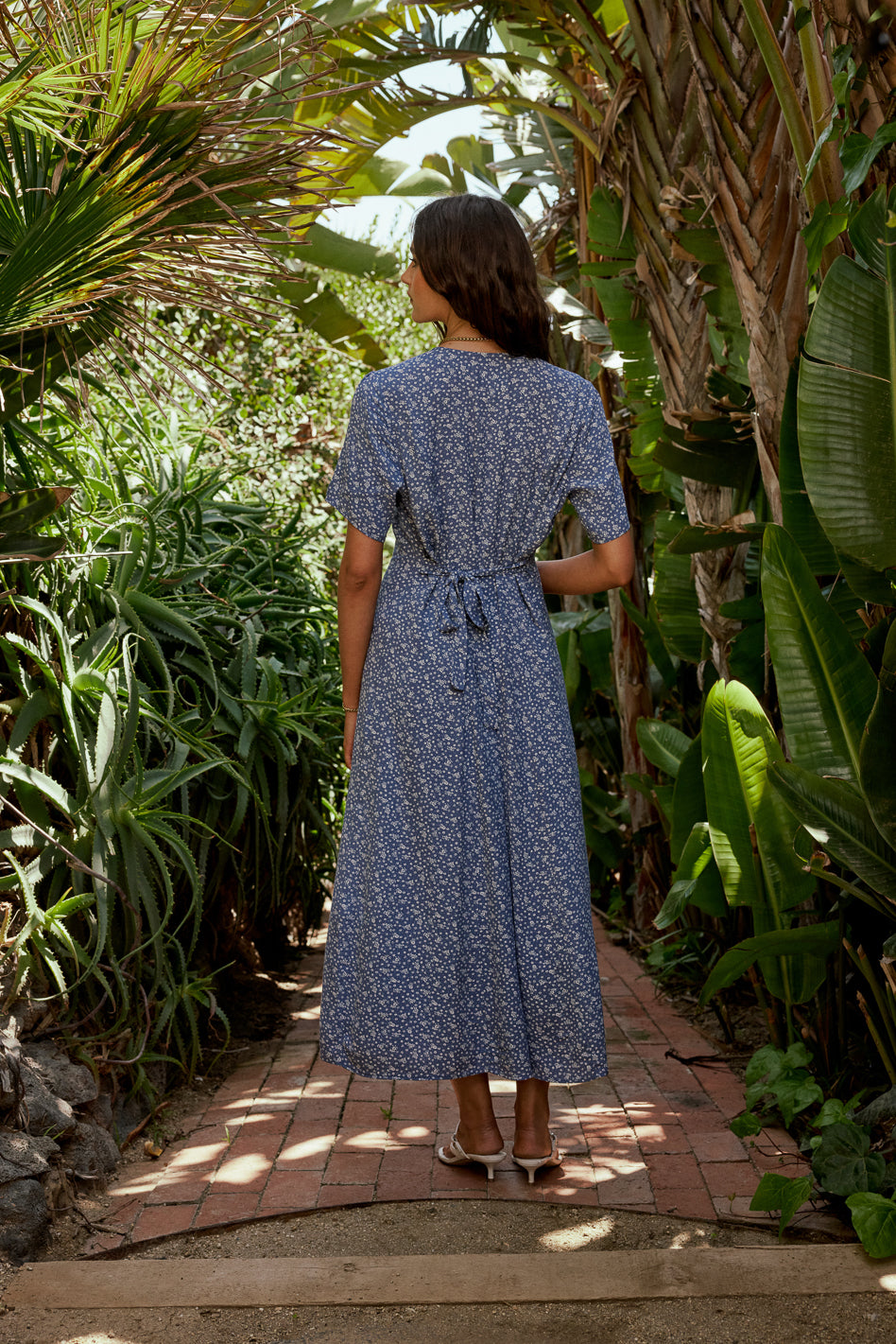 floral midi dress
