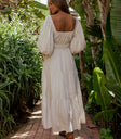 Kippa Tiered Midi Dress
