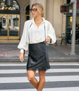 lace trim skirt