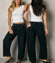 Lisette Barrel Jeans in Black