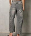 denim barrel jeans