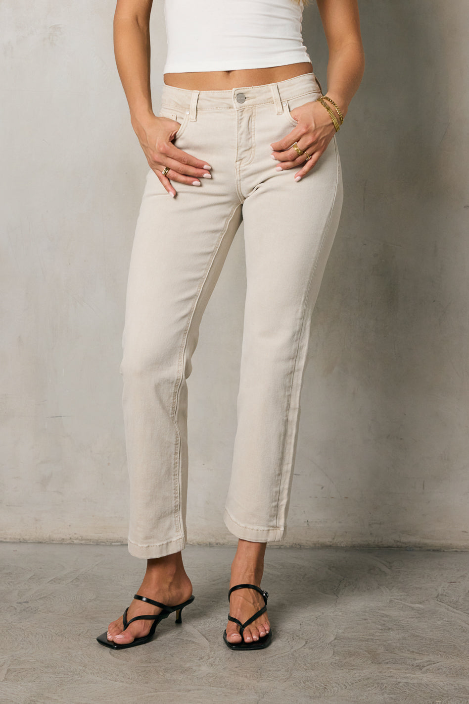 DENIM STRAIGHT LEG DENIM