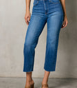 straight leg denim
