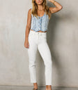 straight leg denim