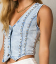 light wash denim