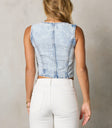 cropped vest