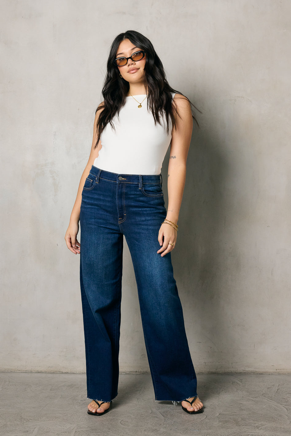 Nixon Wide Leg Jeans