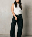 Lisette Barrel Jeans in Black