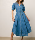 Mylie Denim Maxi Dress