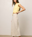 floral midi skirt