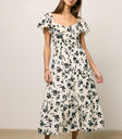 Calli Floral Midi Dress