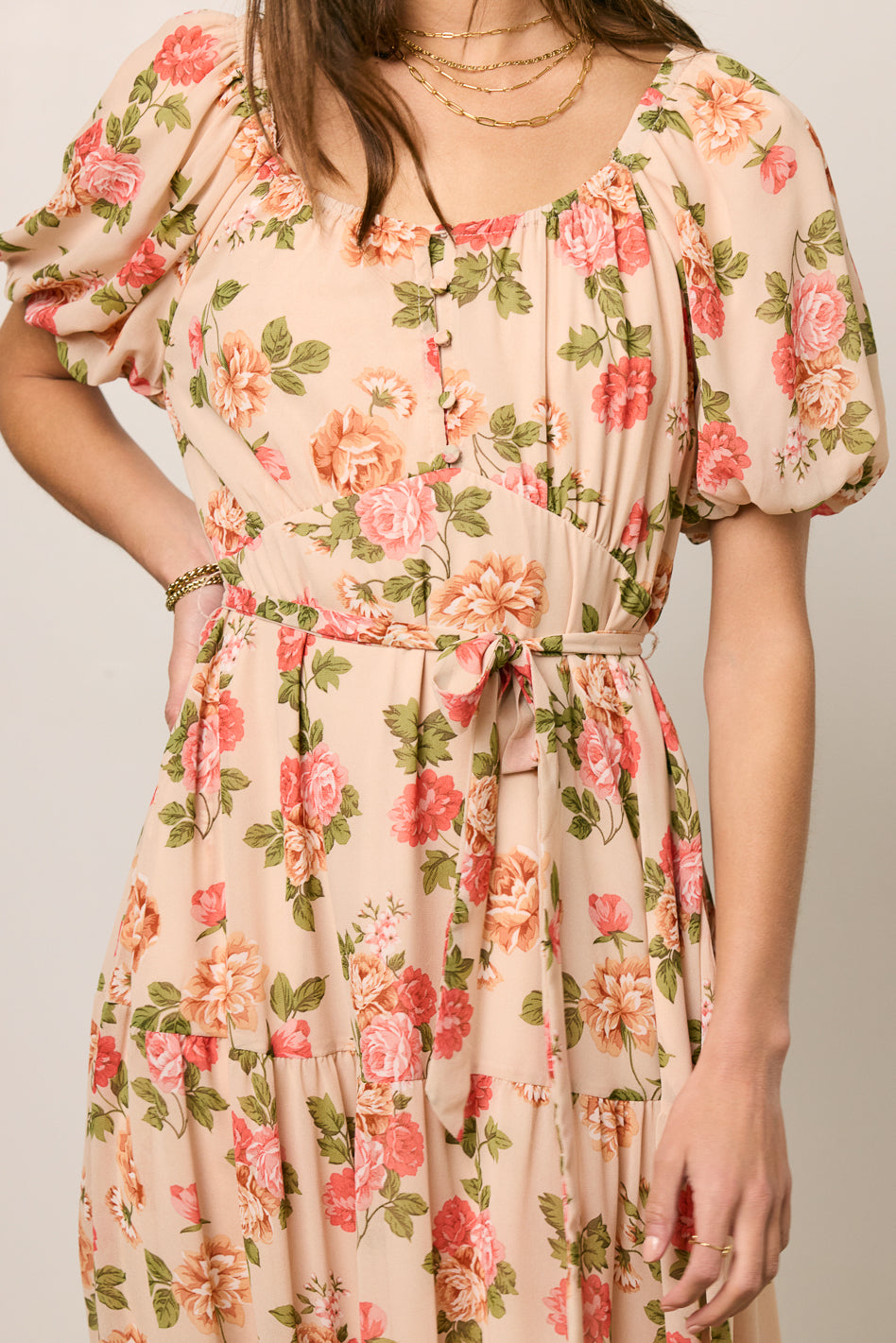 Patricia Floral Midi Dress