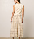 Griffin Knit Tank Top in Cream