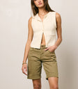 CREAM KNIT VEST