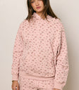 Elora Floral Sweatshirt in Pink