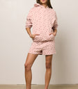 Elora Floral Sweatshirt in Pink