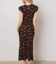 Ellianna Floral Maxi Dress in Black