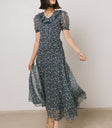 navy blue maxi dress
