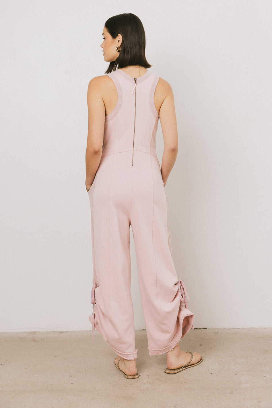 ZIP UP BACK JUMPSUIT