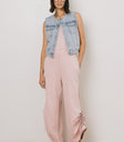 KNIT JUMPSUIT IN PINK