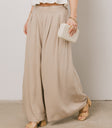 Kiaan Baggy Pants in Tan