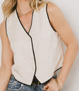 BUTTON DOW VEST