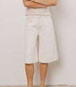 Alden Bermuda Shorts in Cream