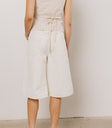 Alden Bermuda Shorts in Cream