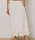 Amara Maxi Skirt in Ivory