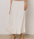 Amara Maxi Skirt in Ivory