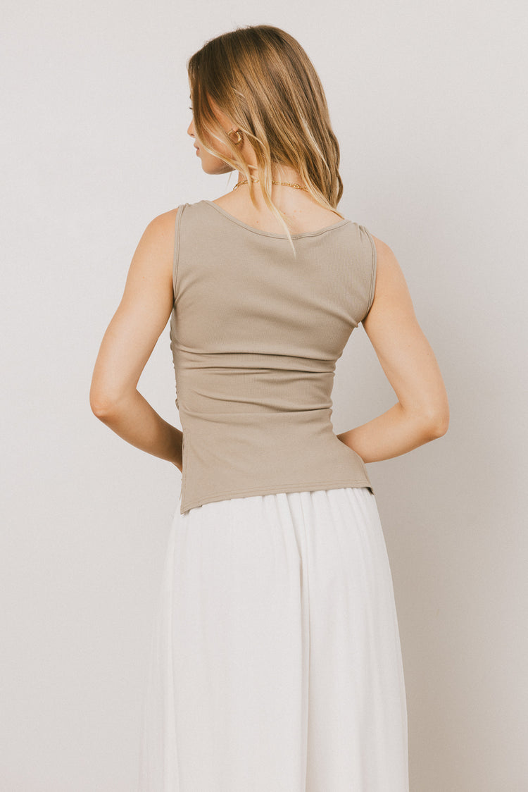 ribbed tank top