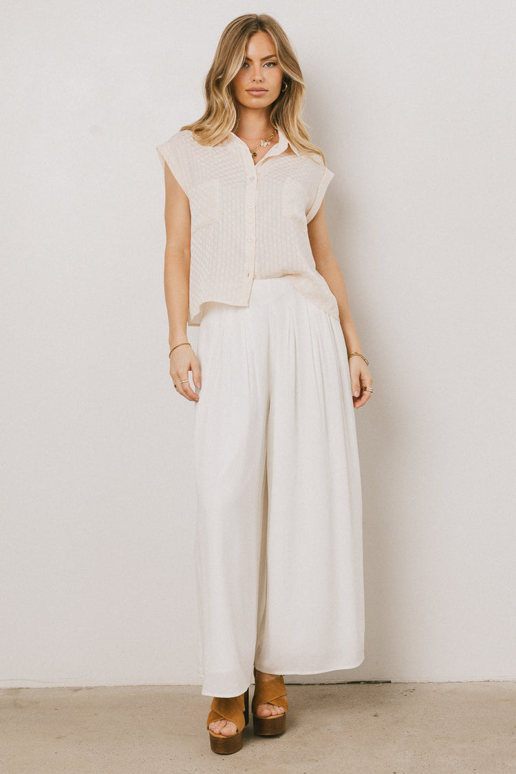 short sleeve button up