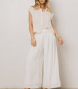 blouse in cream