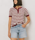 Eddie Knit Sweater in Berry