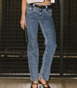 straight leg jeans