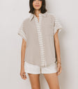 Mixed Media Blouse