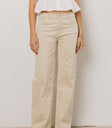Corduroy Straight Leg Pants