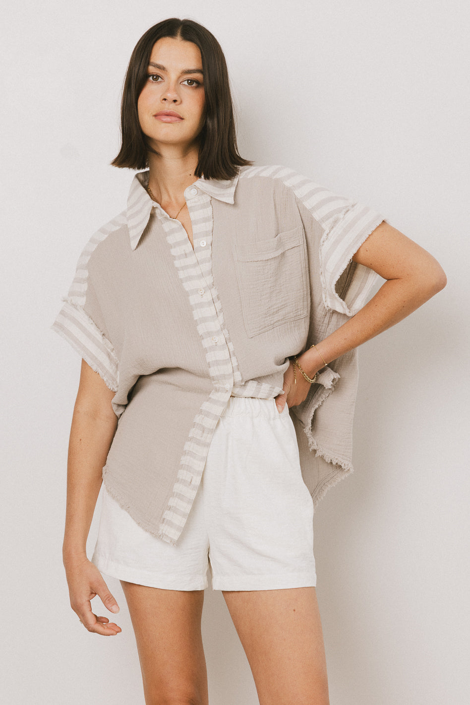 gray Blouse