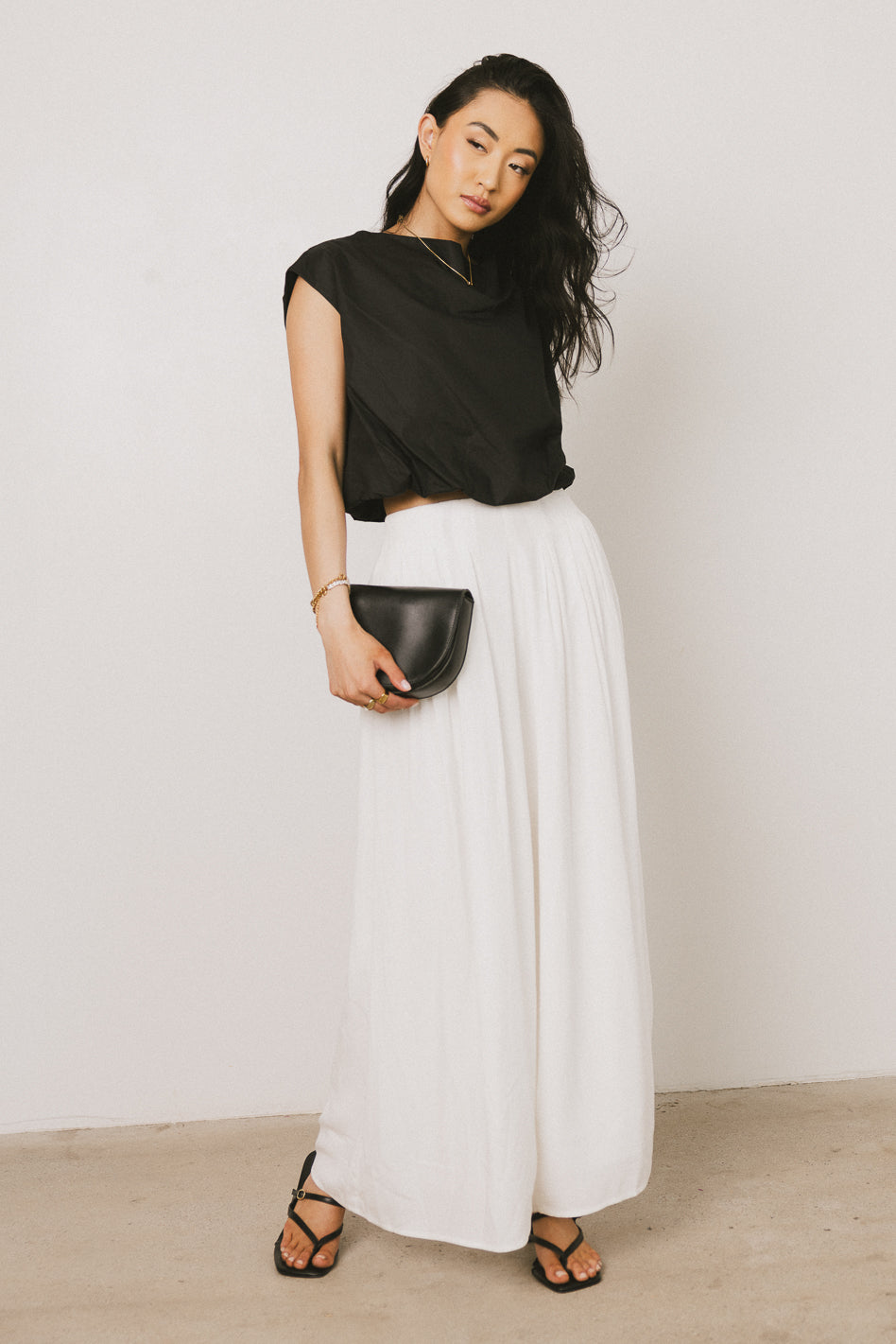 black bubble tops